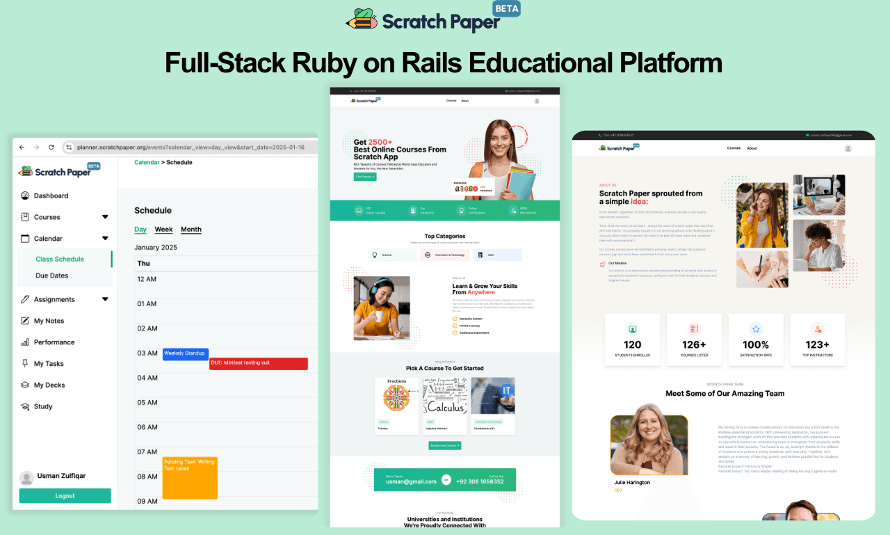 Scratch Paper | ROR | E-Platform